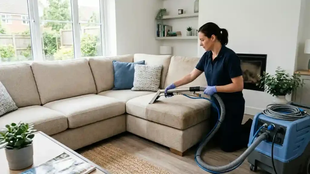 Upholstery cleaning service in Marston, Oxford